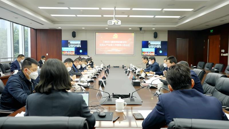党的建设和从严治党工作领导小组会议